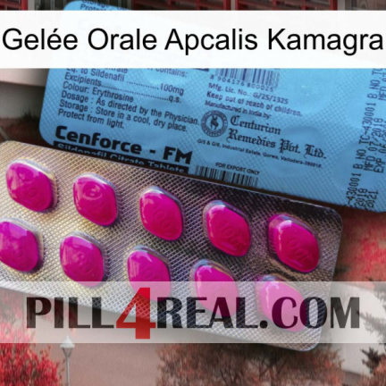 Gelée Orale Apcalis Kamagra 35